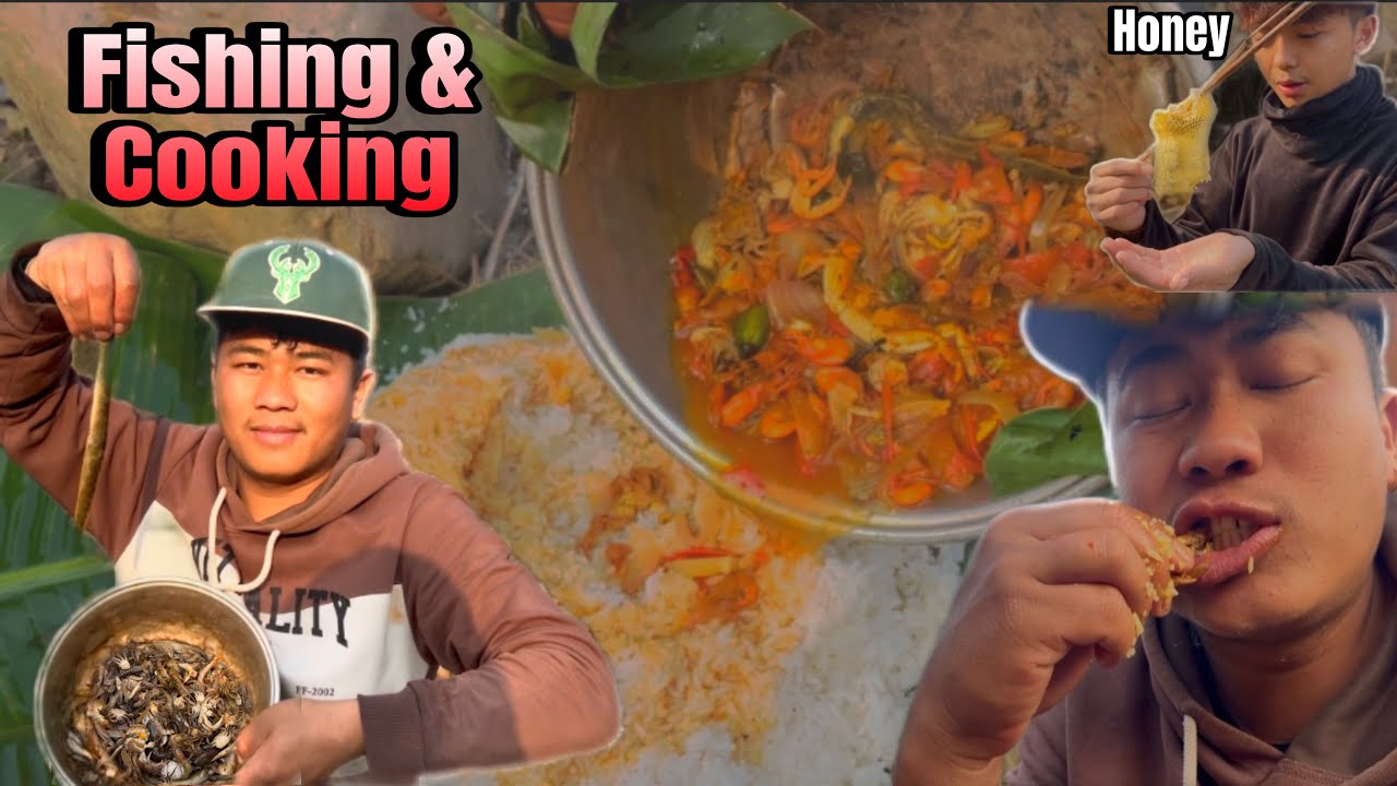 Fishing,Cooking And Eating || Duwali Thuni Machha Marera Khaiyo😊