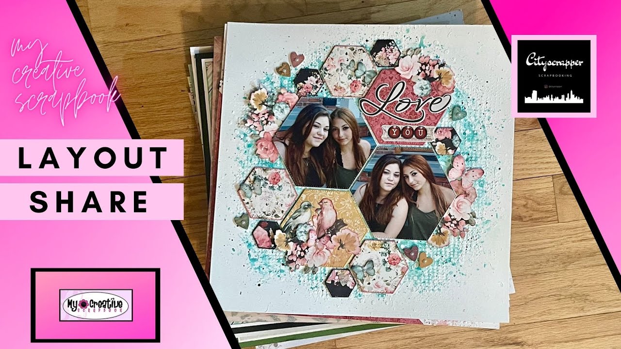 My Creative Scrapbook Giant Layout Share **NEW***