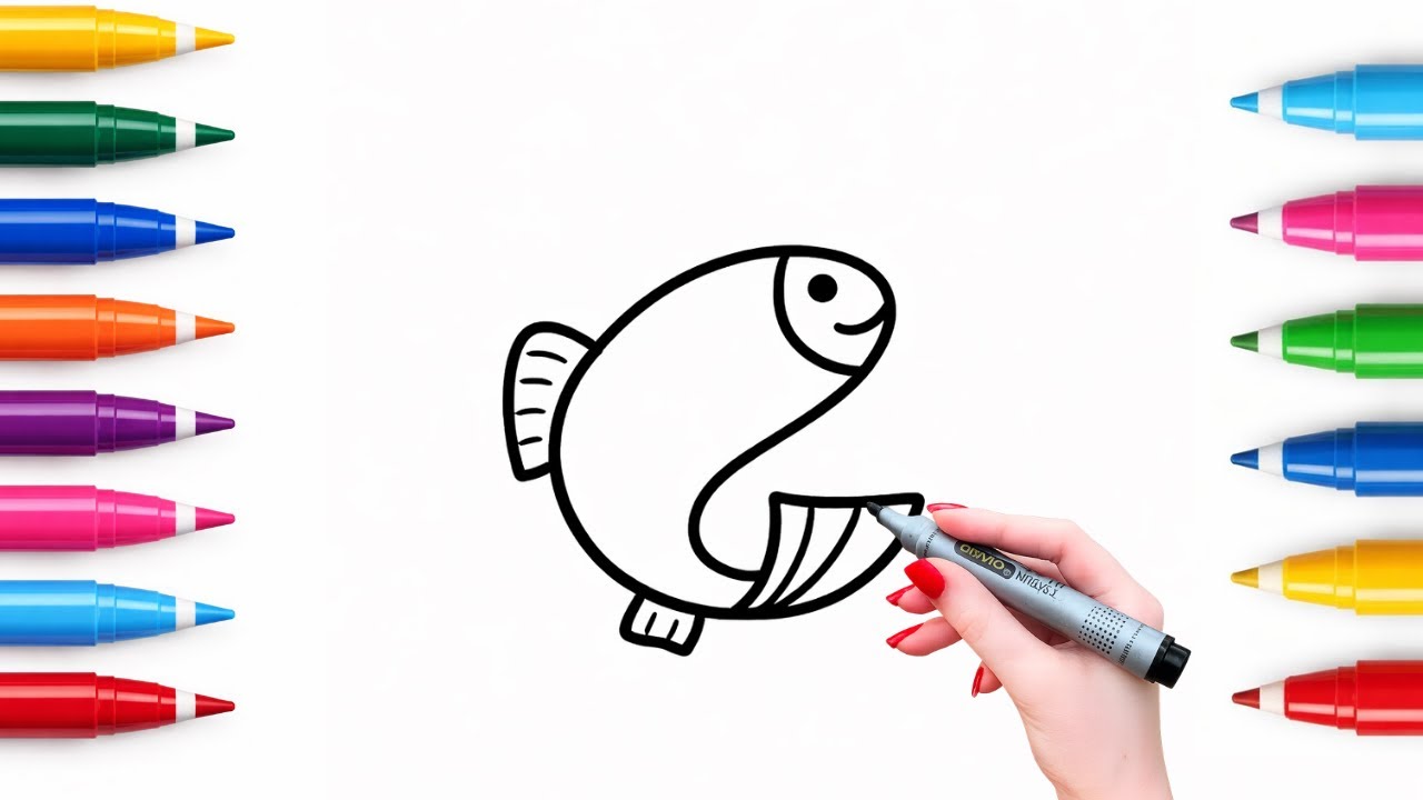 Alphabet Drawing for Kids | learn letters G,H & I with easy Art