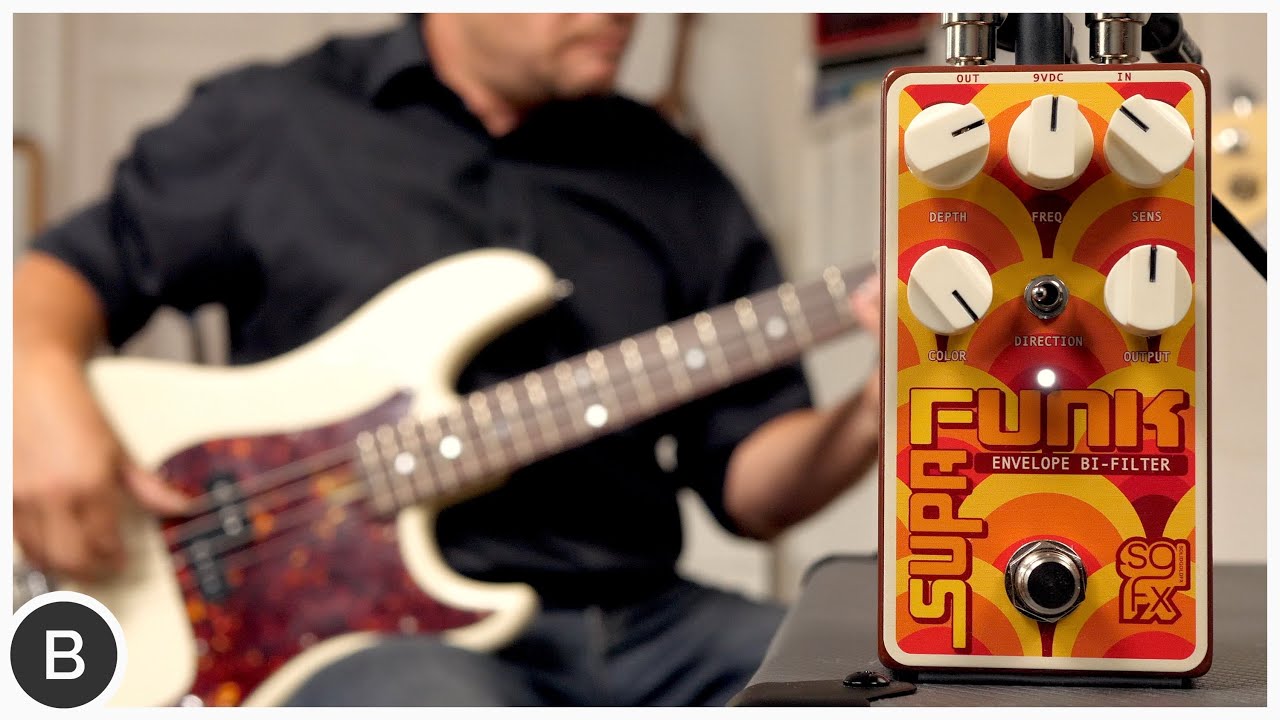 SolidGoldFX SUPA FUNK ENVLEOPE FILTER [BASS DEMO]