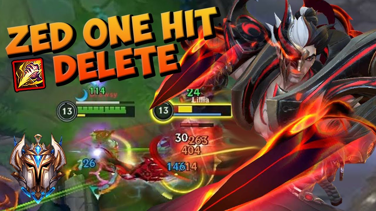 WILD RIFT JUNGLE ZED - ONE SHOT JUNGLERS ARE FUN