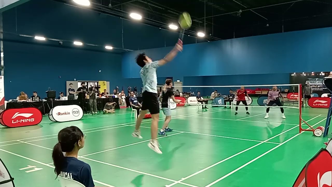 Badminton FINAL GRAND FINAL IPGMY Men's SemiPro - Ping Chuan / Siang Lun Vs Aidhil Azman / Rumli