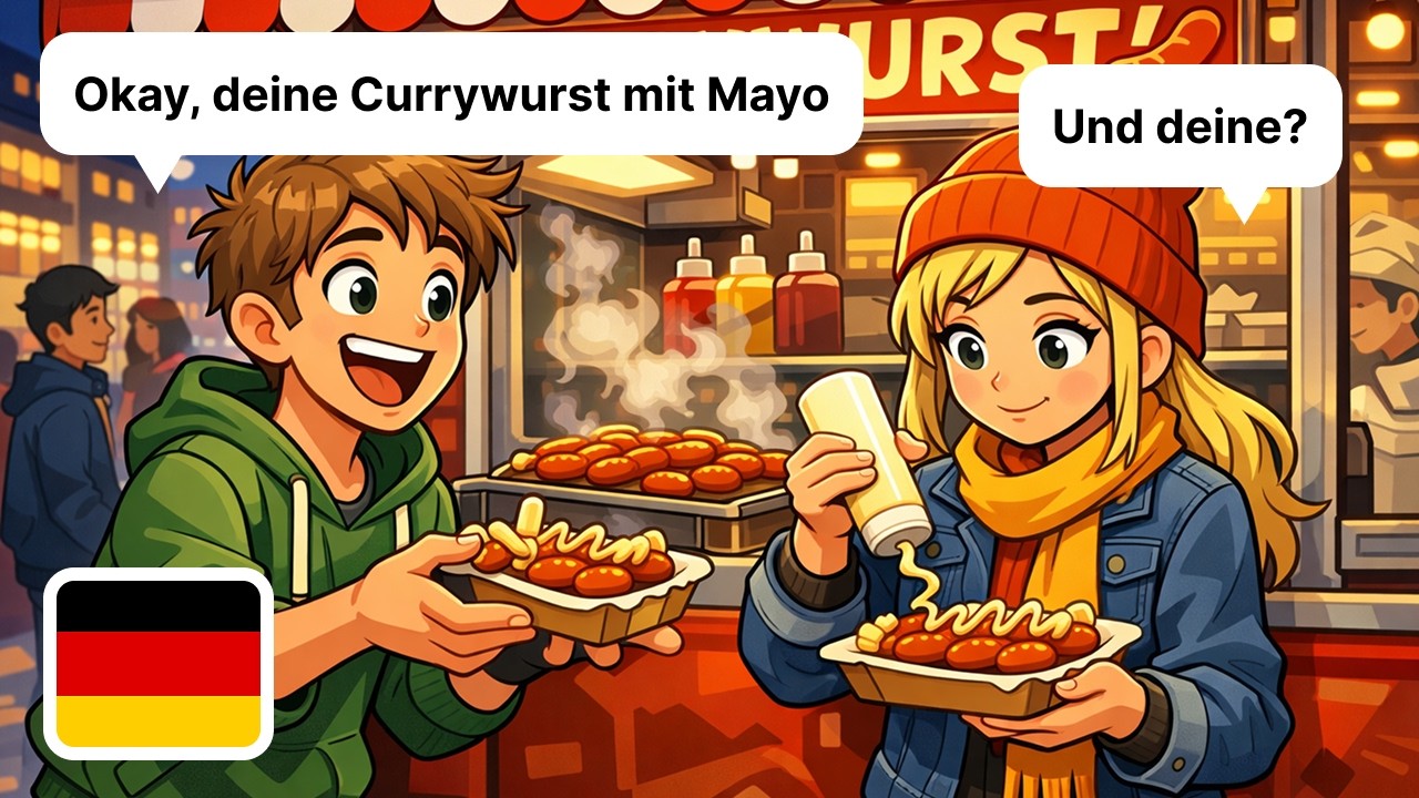 Simple German Conversations for Beginners (A1-A2) | 9 Real-Life German Dialogues