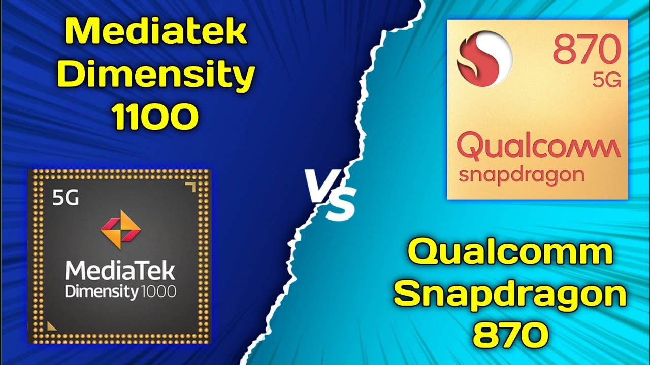 Mediatek Dimensity 1100 vs Snapdragon 870 🔥 | Which is better? | Snapdragon 870 vs Dimensity 1100