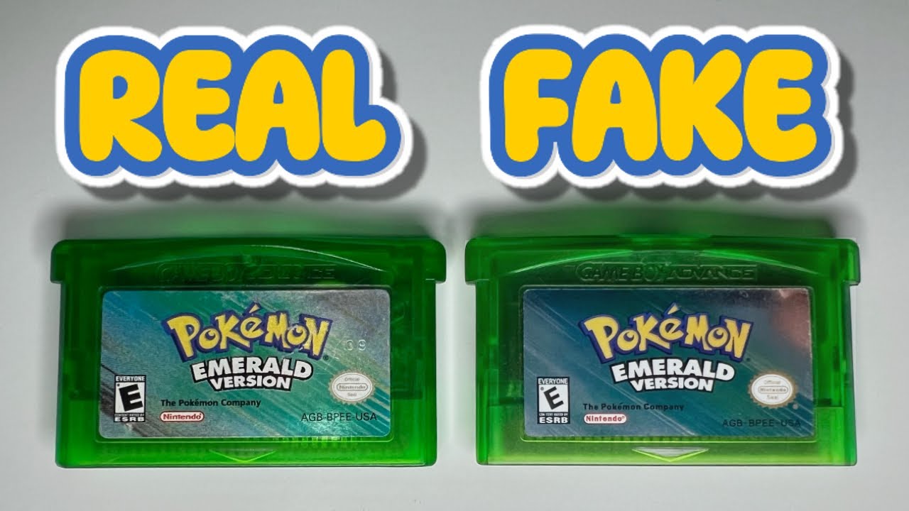 How to Spot FAKE GameBoy Advance Games!