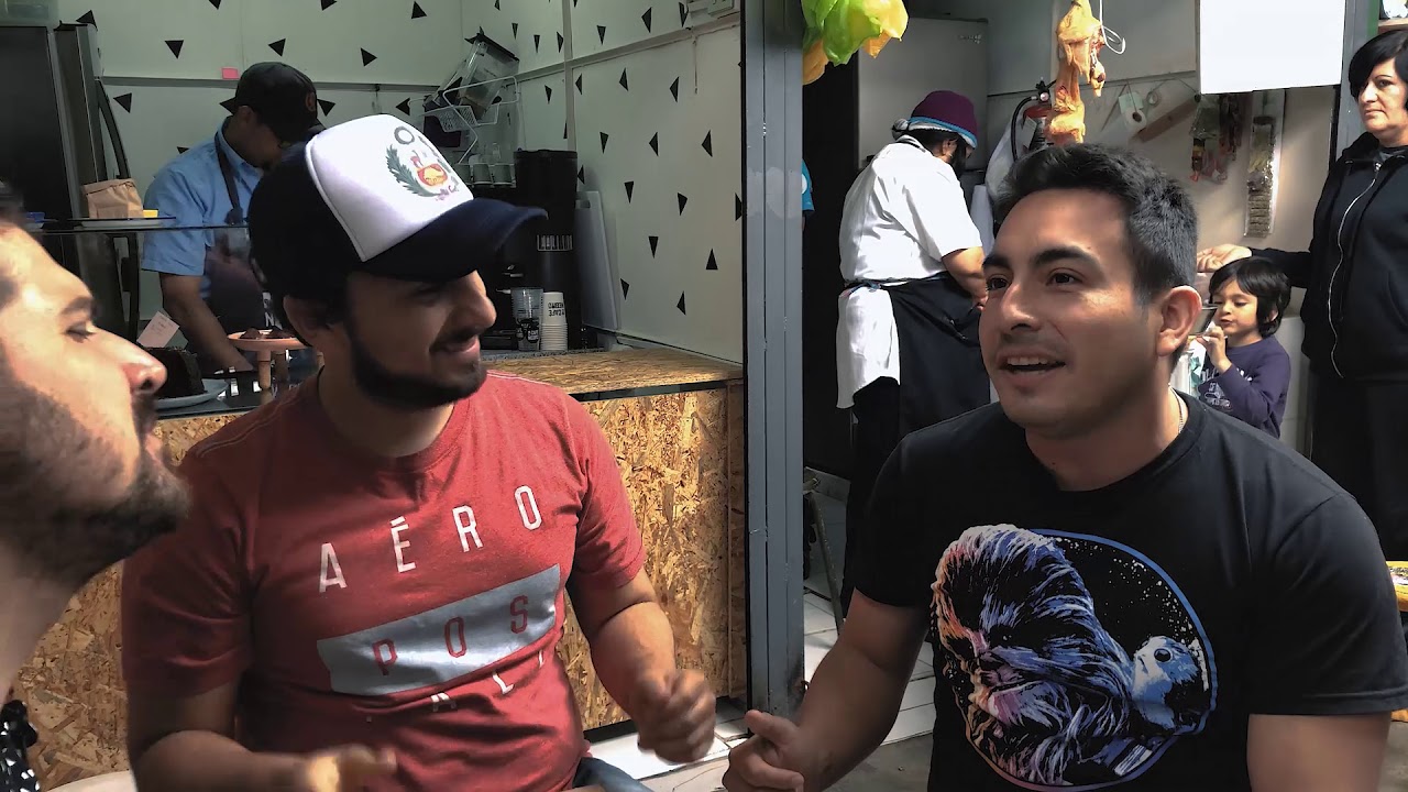 DESAYUNAZO 🥙 🤤 Con Guille Casta&ntilde;eda y Carlos Palma en CAFE NEGRO BARRANCO 😂 / #ElPlato 12