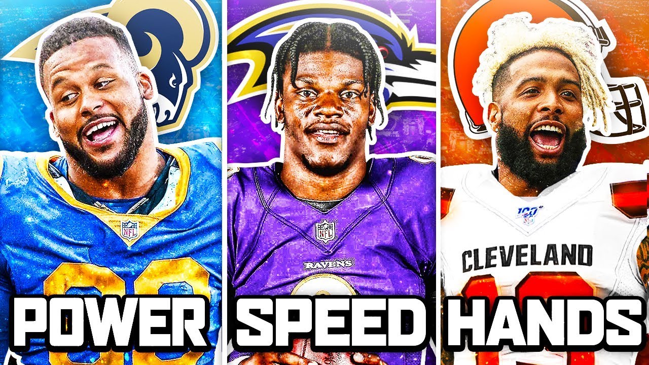 BEST NFL PLAYER FROM EACH MAJOR CATEGORY