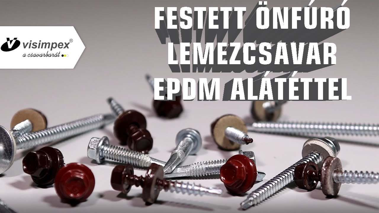 Festett, önfúró lemezcsavar bemutatása