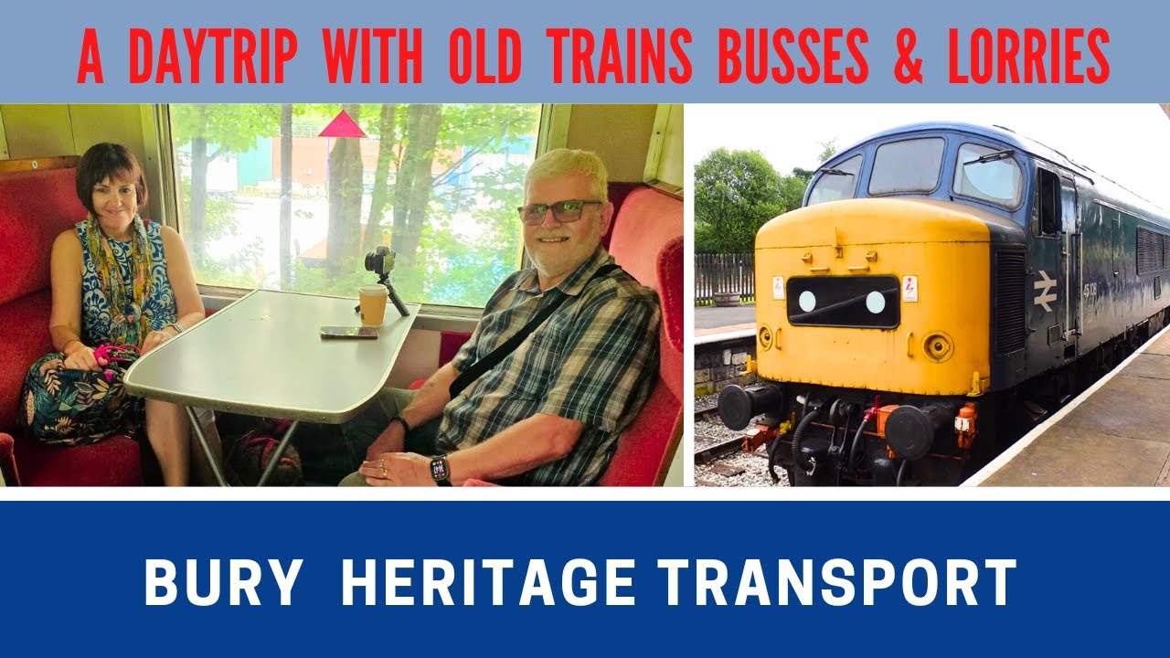OLD TRAINS BUSSES and LORRIES | Bury Heritage Transport | Vlog 654