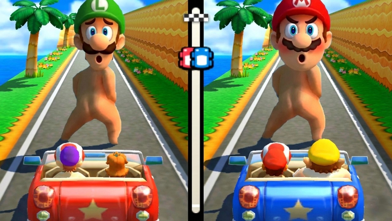 【3dsマリオパーティ100ミニゲームコレクション】ミニゲームマリオVsワルイージVsデイジーVsワリオ(最強CPU｢たつじん)
