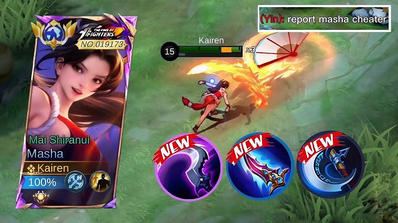 SUBSCRIBER CHALLENGE ME | META MASHA INSANE ONE HIT BUILD 2024 - MASHA MLBB