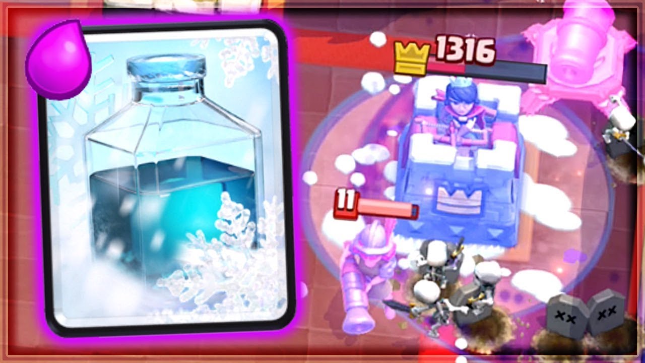 Clash Royale — ЗАМОРОЖИ СЫР! Любимая колода для ладдера