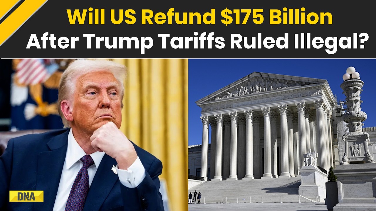 Trump Tariffs News: US Top Court Strikes Down Tariffs, What It Means For $175 Billion In Refunds?