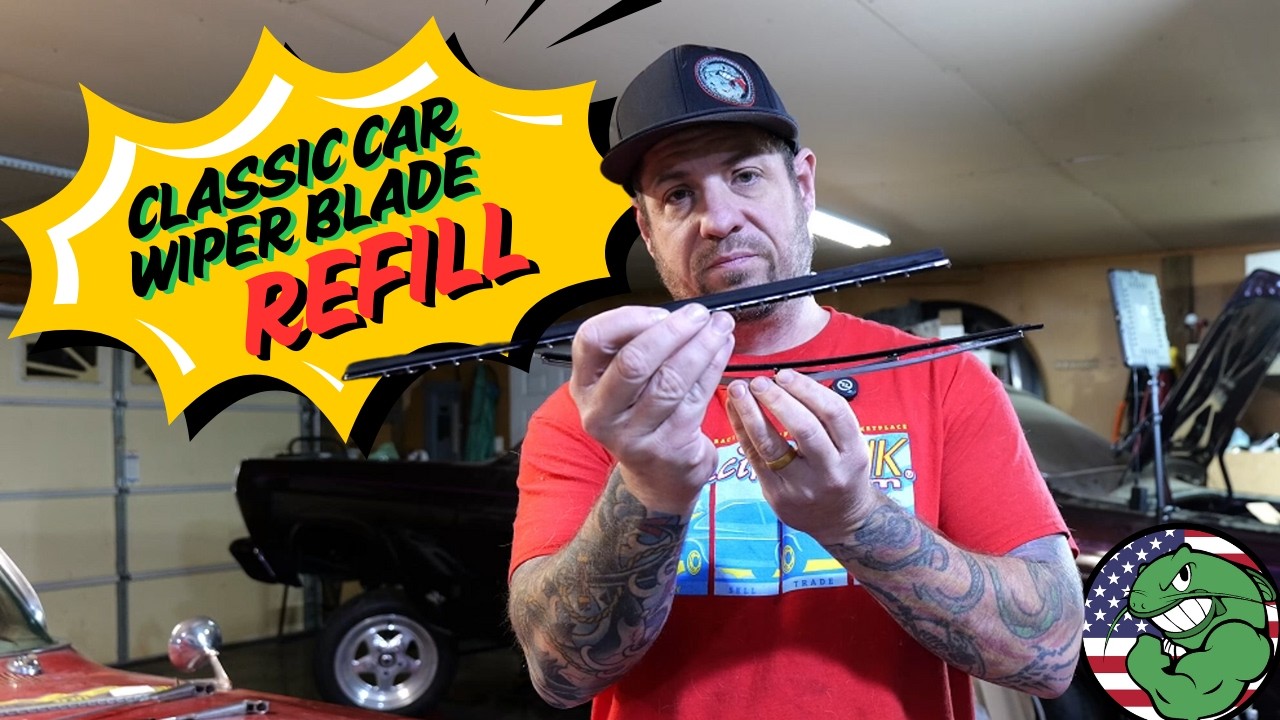 How to Install OER Classic Car Trico Wiper Refills