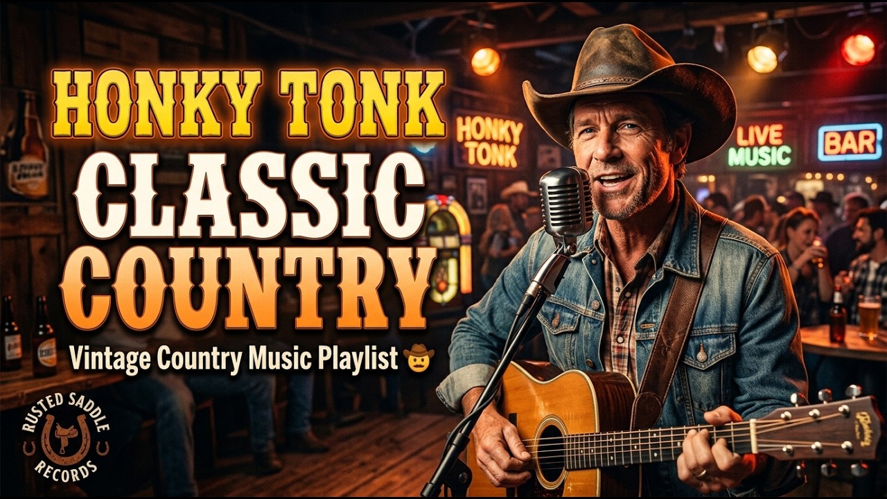Honky Tonk Classic Country 🤠 | Vintage Country Music Playlist