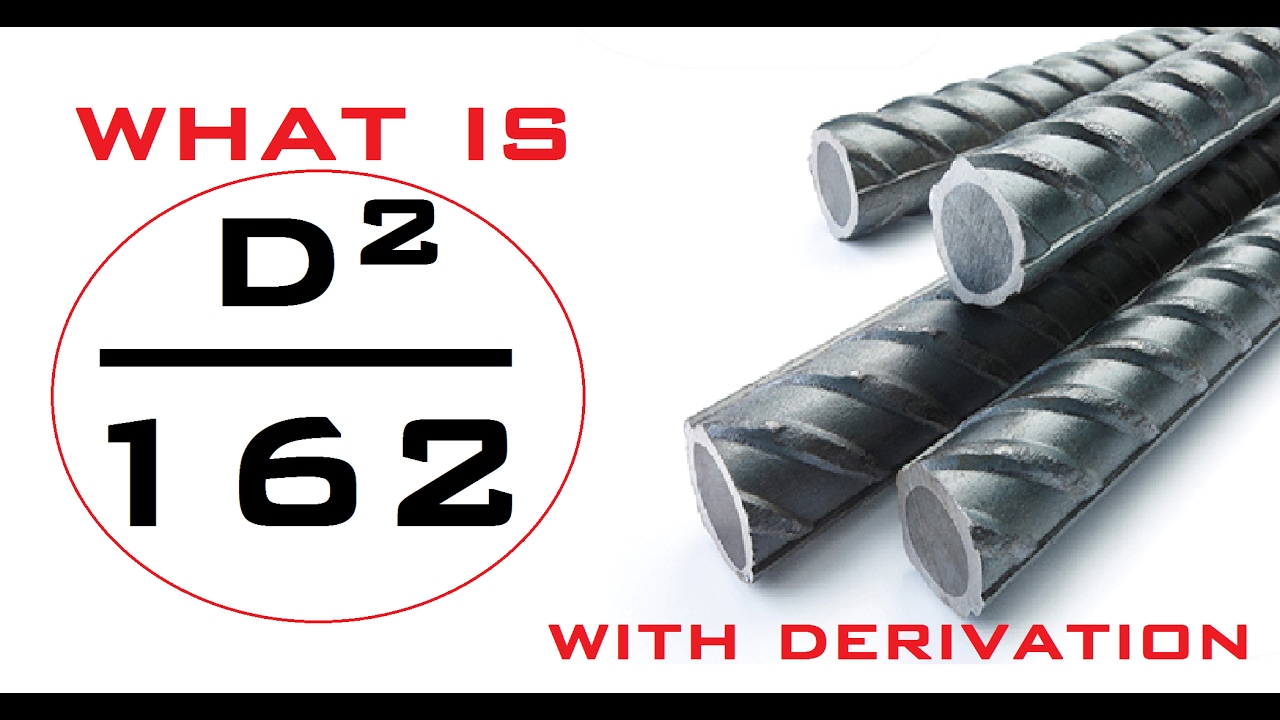 What is D²/162 | How D²/162 comes | Learning Civil Technology