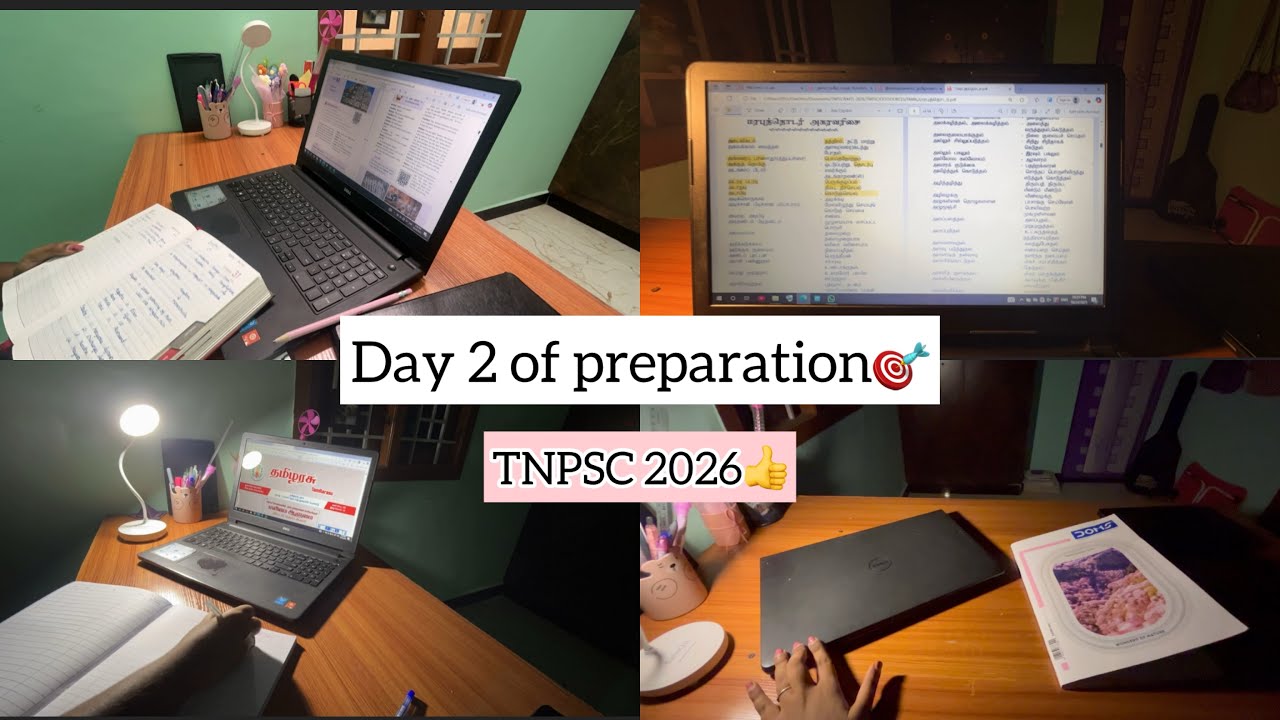 Day 2: TNPSC 2026 Preparation | #tnpsc2026  #studyvlog  #studywithme  #tnpscpreparation #TNPSC 