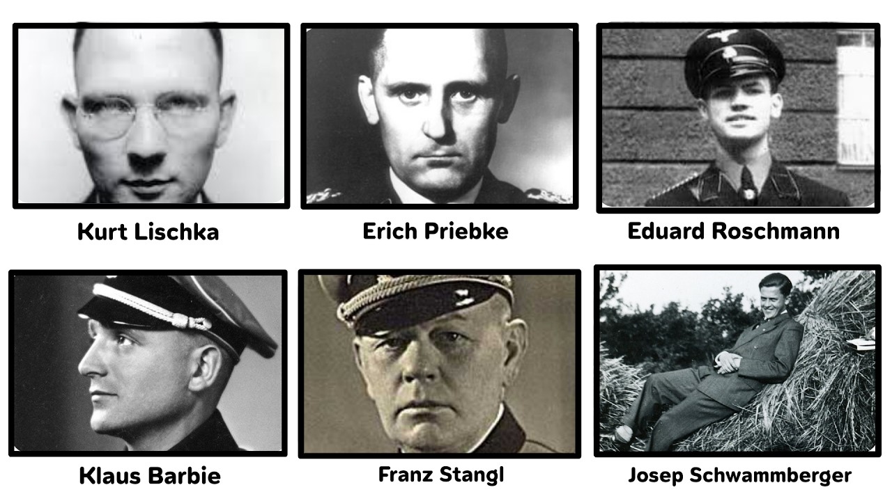 Every Nazi Captured After WWII Explained