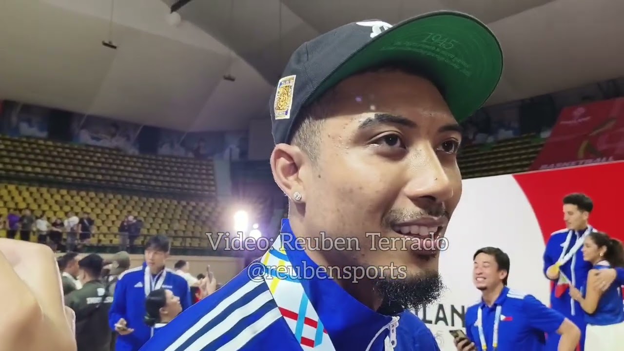 Джейми Малонзо о завоевании золотой медали на 33-х Играх Юго-Восточной Азии.