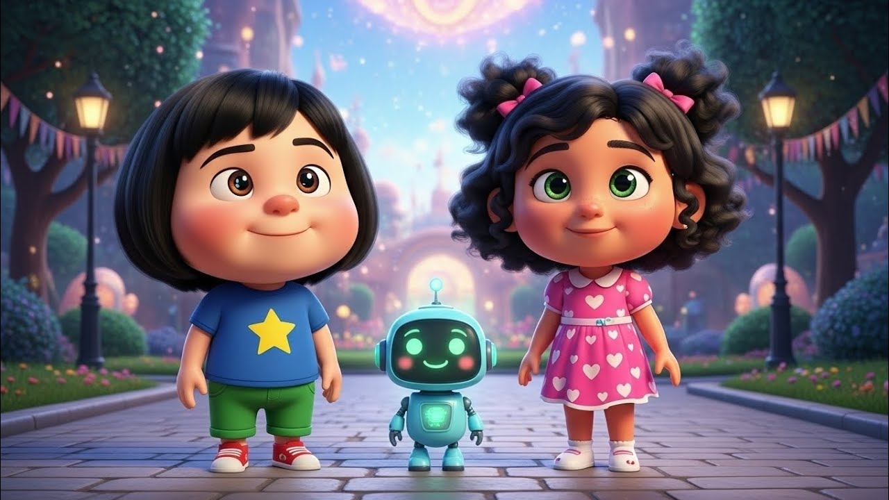 जादुई पार्क का रहस्य |Chiku & Meena3D Cartoon | Hindi Kids Story