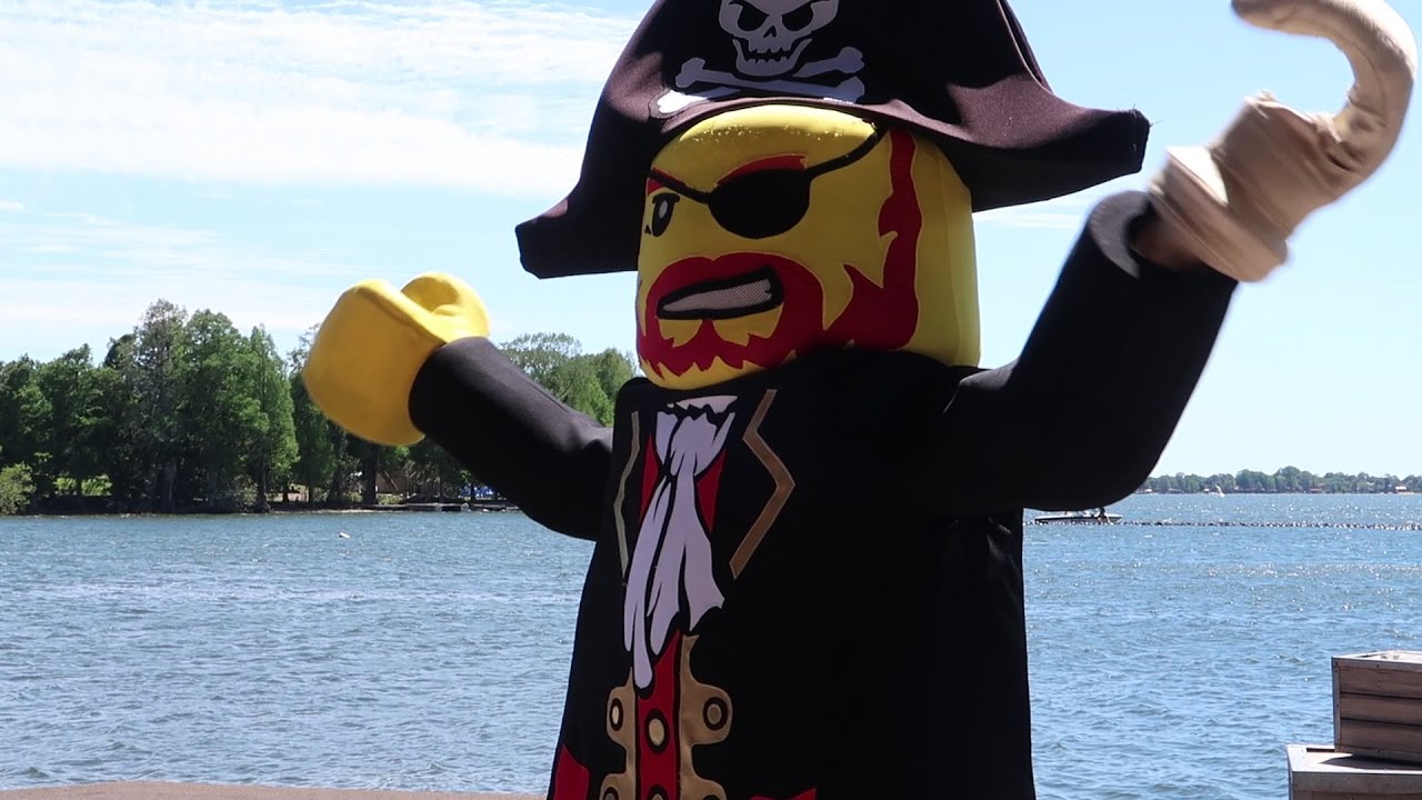 Потрясающая поездка в Legoland Florida и посещение пиратского Lego Ski Show!