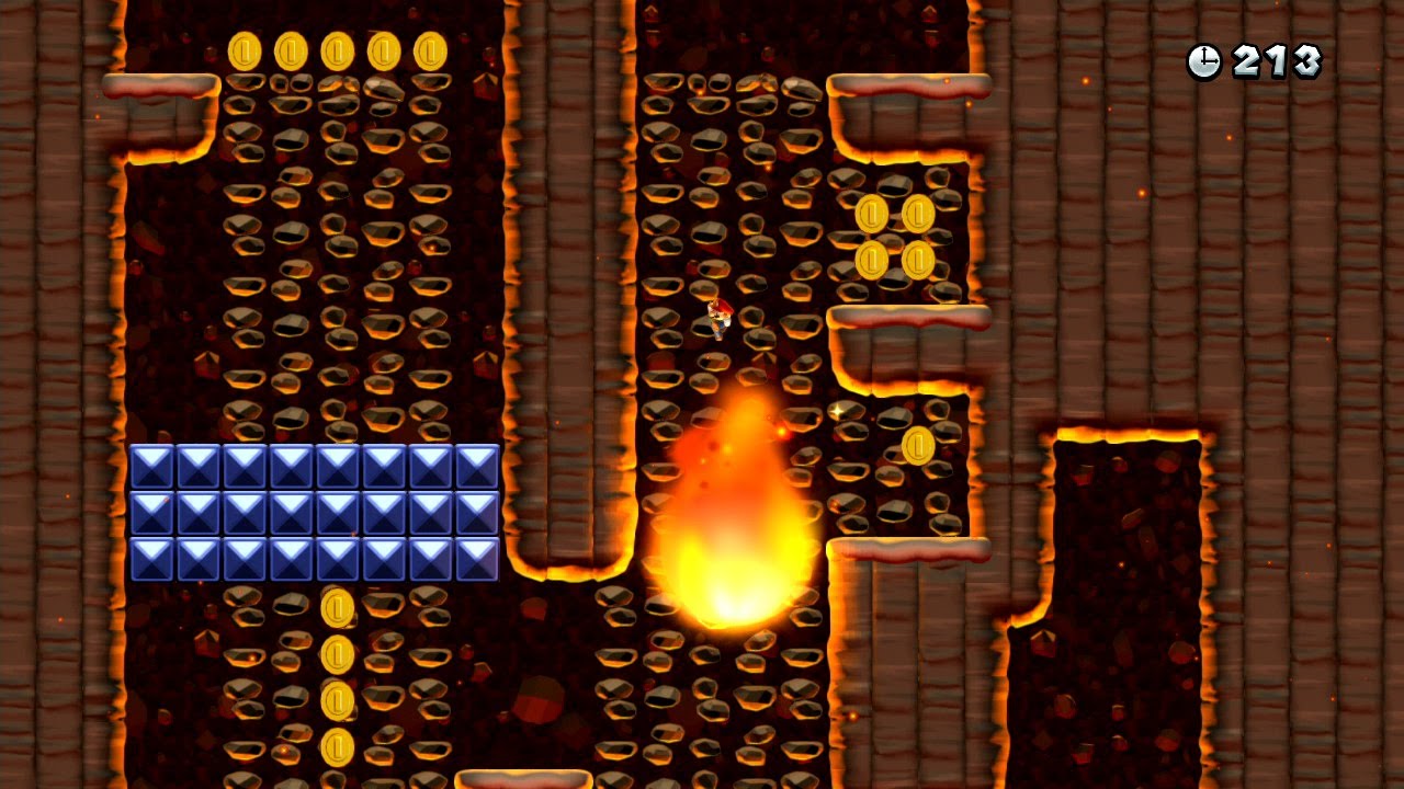 New Super Mario Bros. U - Desafíos: ¡Prohibido trepar! (Wii U)