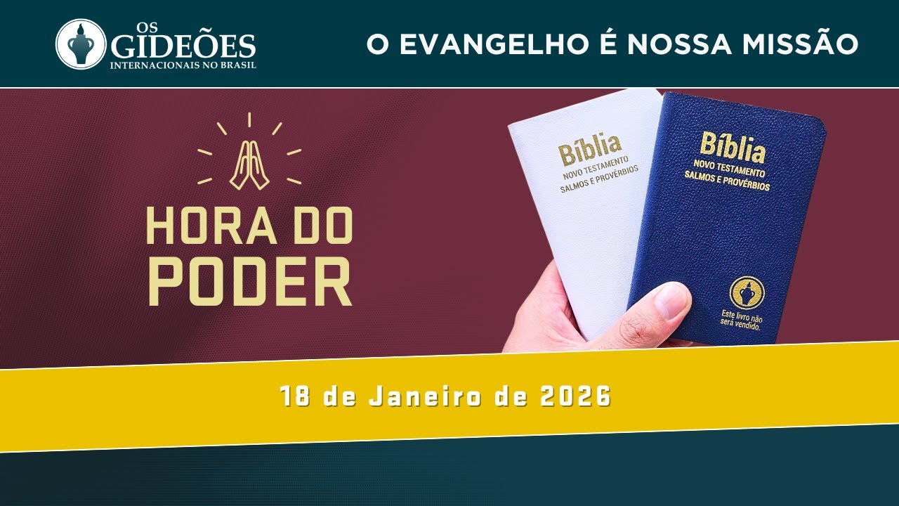 Devocional - A Hora do Poder - 18 de Janeiro de 2026