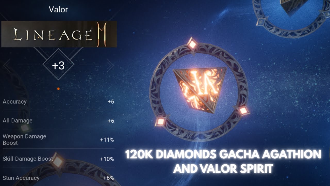 [Lineage2M SEA Kain08] Yenana 120K Diamond Gacha And Valor Spirit (AND GET NOTHING) 東南亞服天堂2m 抽卡
