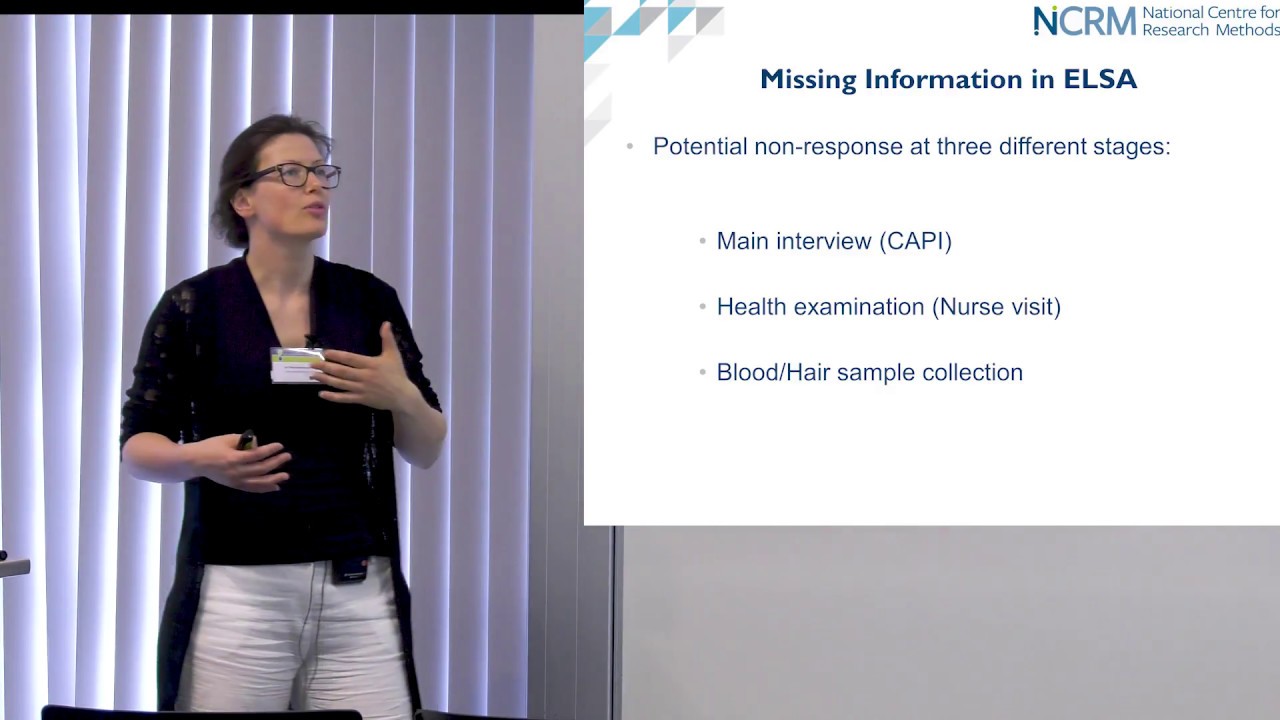 Compensating for non-response in biosocial research - Dr Tina Hannemann