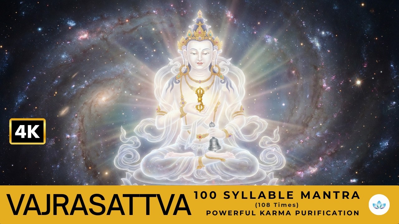 Vajrasattva 100 Syllable Mantra (108 Times): Powerful Karma Purification #vajrasattva