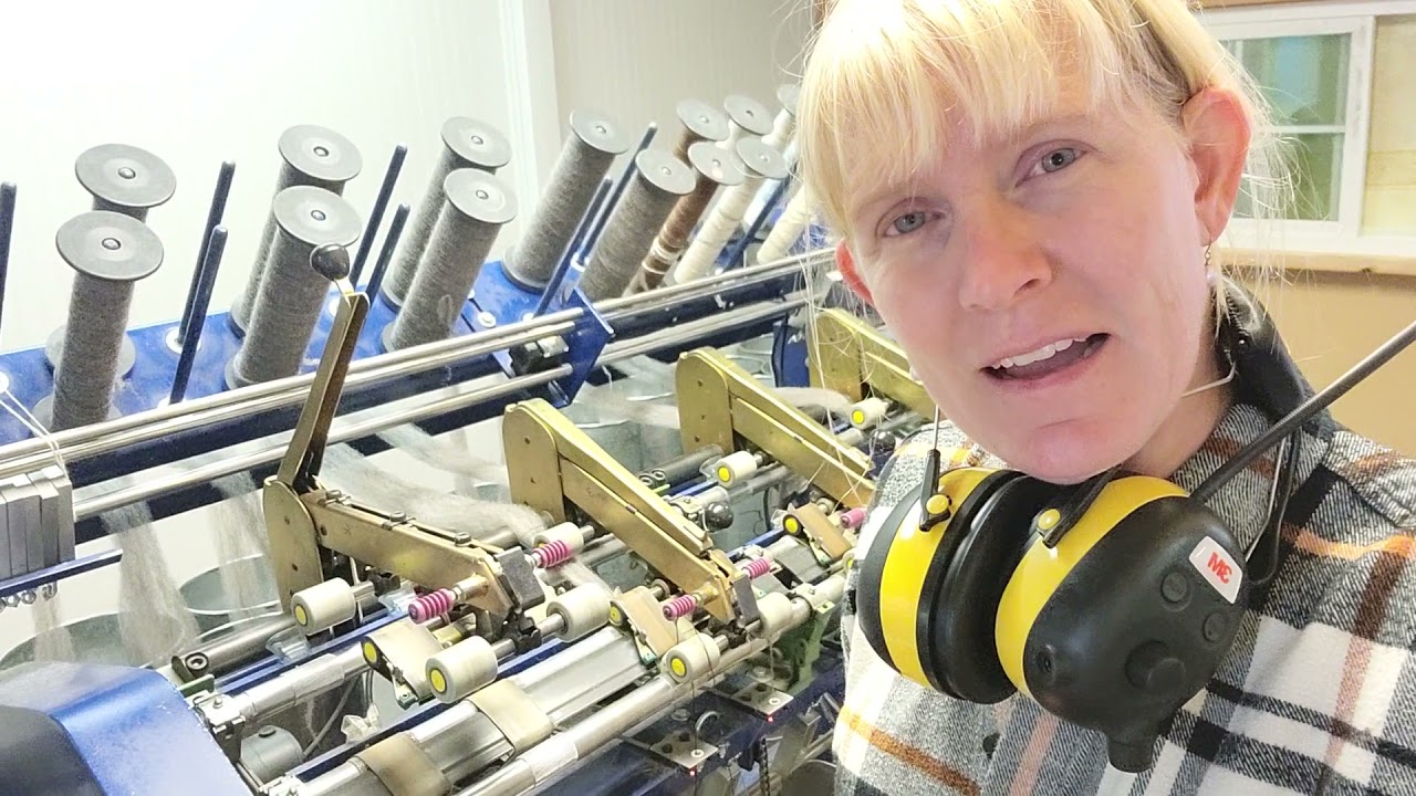 Being Ewethful Minisode Jacob Wool Carding and Spinning to Yarn