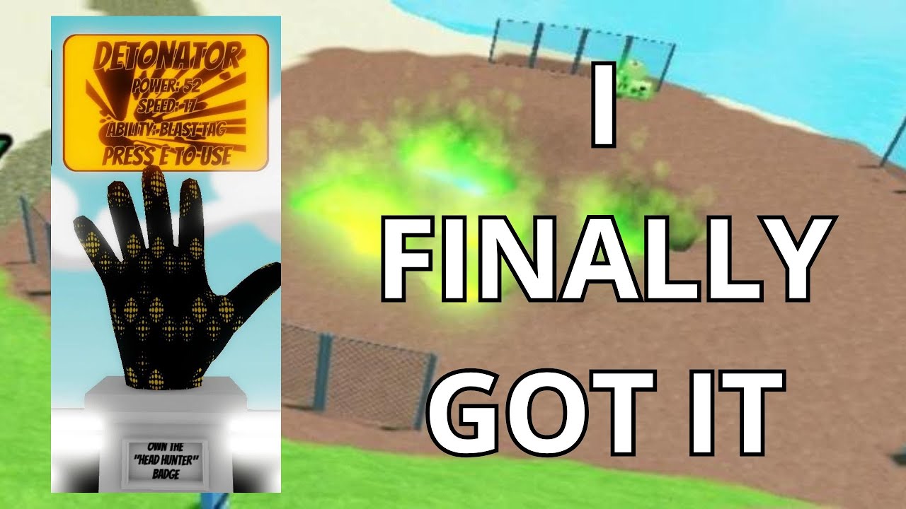 How I got Detonator For The First Time - Slap Battles