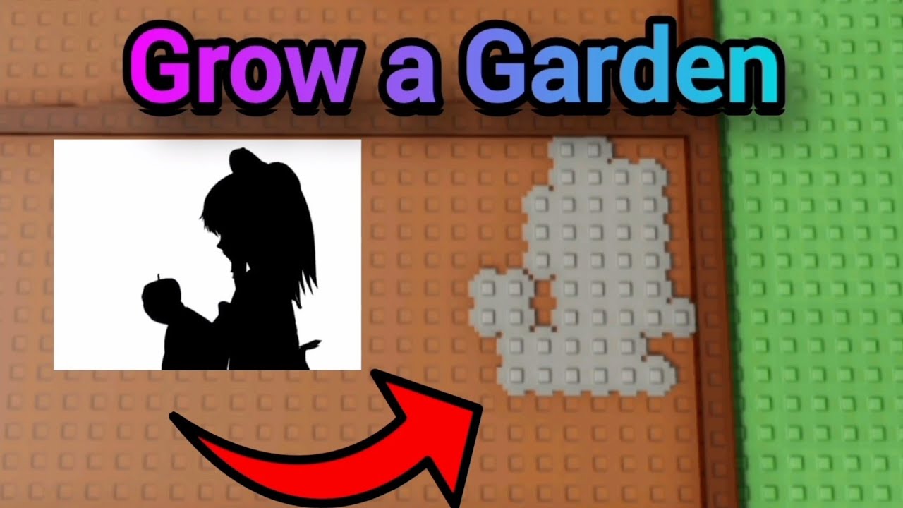 Bad Apple made with 1,000+ frames | Grow a Garden Roblox