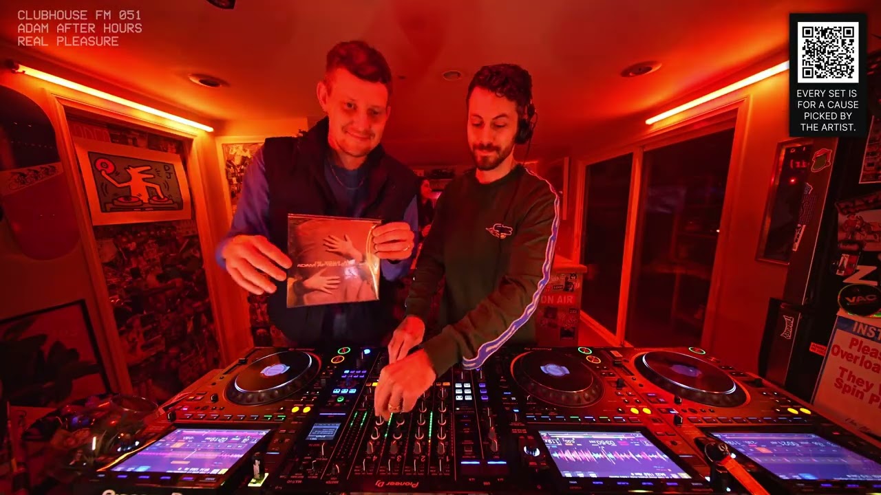 051 Adam Afters Hours b2b Real Pleasure. Old School House, French Touch & Disco from an LA backyard.