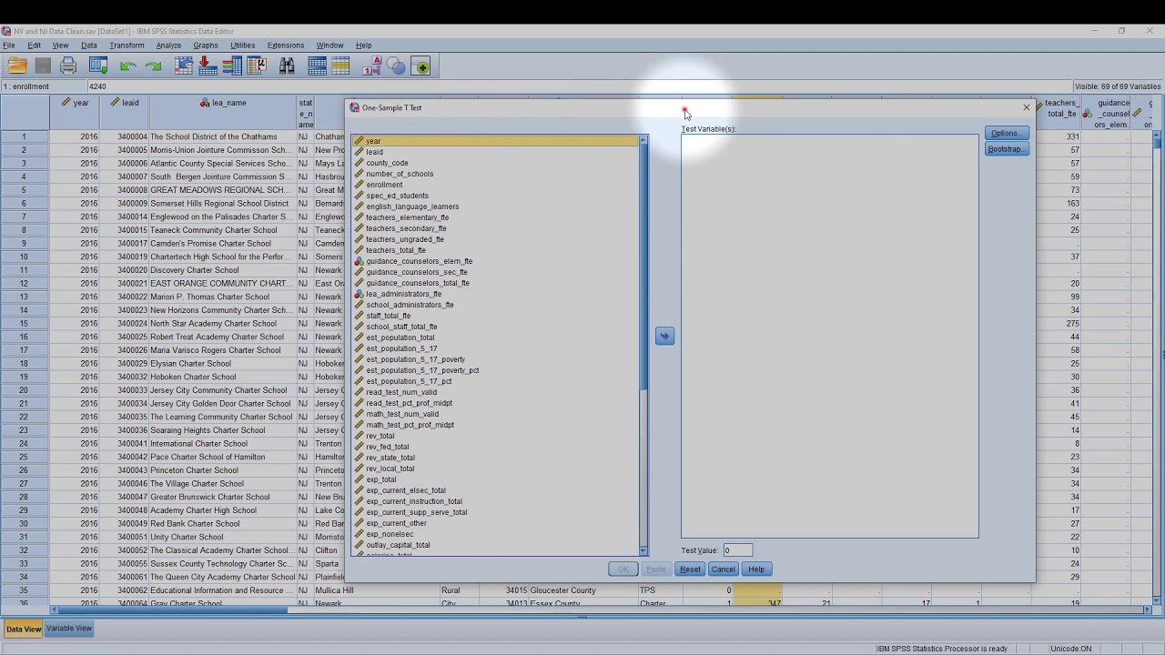 Using SPSS Estimating a 95% Confidence Interval