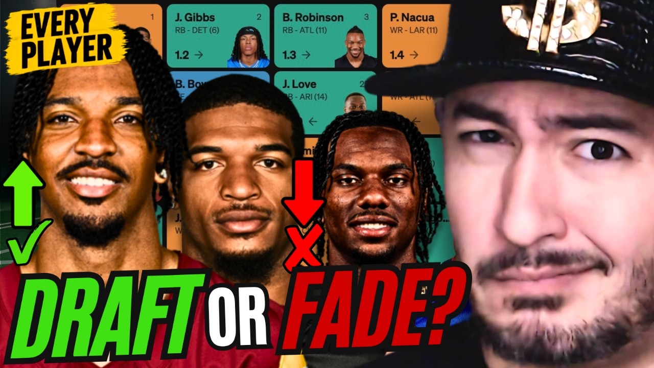 Underdog Best Ball 2026: A Take For EVERY Player &hellip; Some Are AWFUL