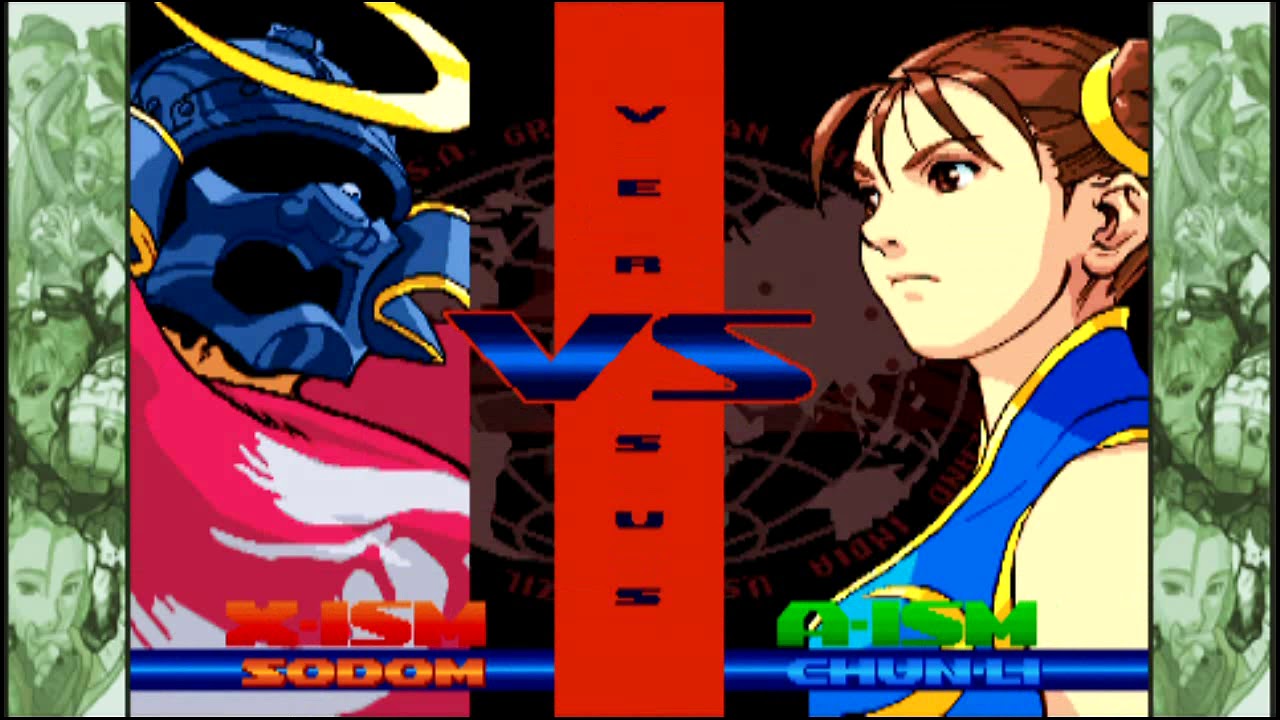 Street Fighter Alpha 3 MAX (PSP) Arcade as Sodom