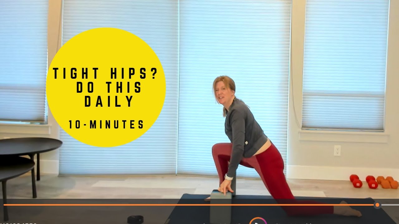 Gentle Hip Mobility for Tight Hips (Do This Daily)
