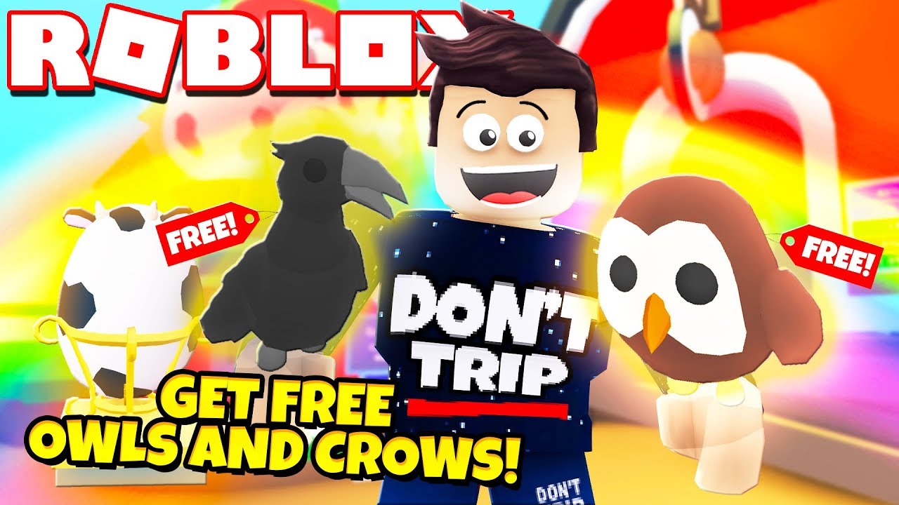 How to Get a FREE Legendary OWL and CROW in Adopt Me! NEW Adopt Me Farm Egg Update (Roblox)