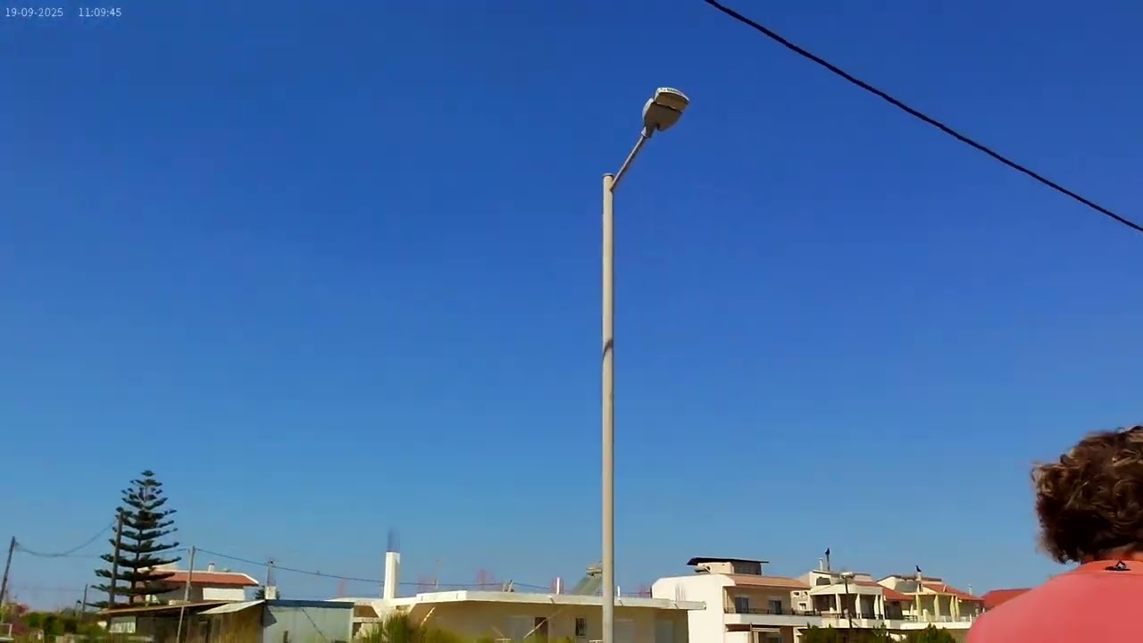 Lopen van hotel naar het strand Rhodos 2025