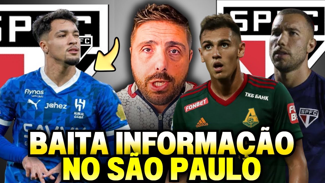 🚨EXCLUSIVO: NICOLA TRAZ NOTÍCIAS ATUALIZADAS DO SÃO PAULO NESTE DOMINGO! 