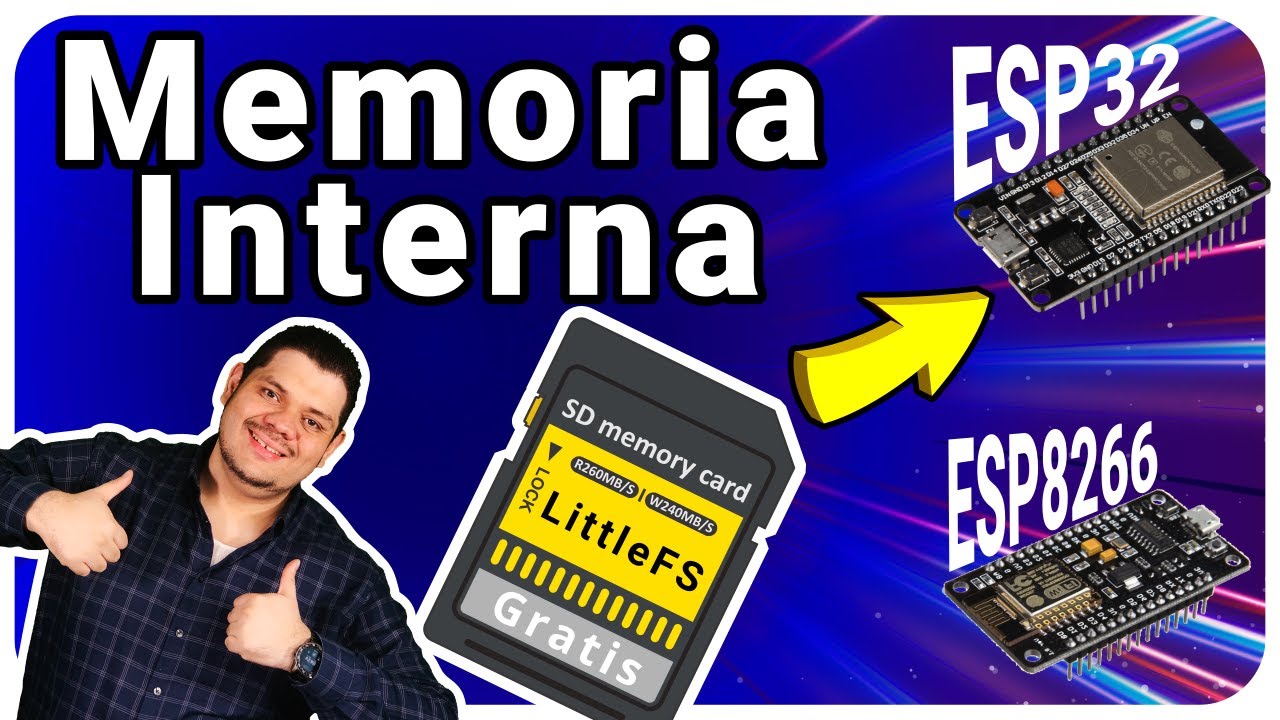 (😎Truco) Memoria GRATIS dentro del ESP32 y ESP8266 | LittleFS - SPIFFS