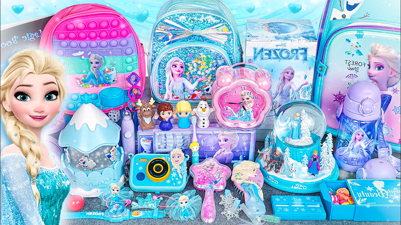 50 Minutes Satisfying with Unboxing ULTIMATE Disney Frozen Elsa Toys Collection Review | ASMR