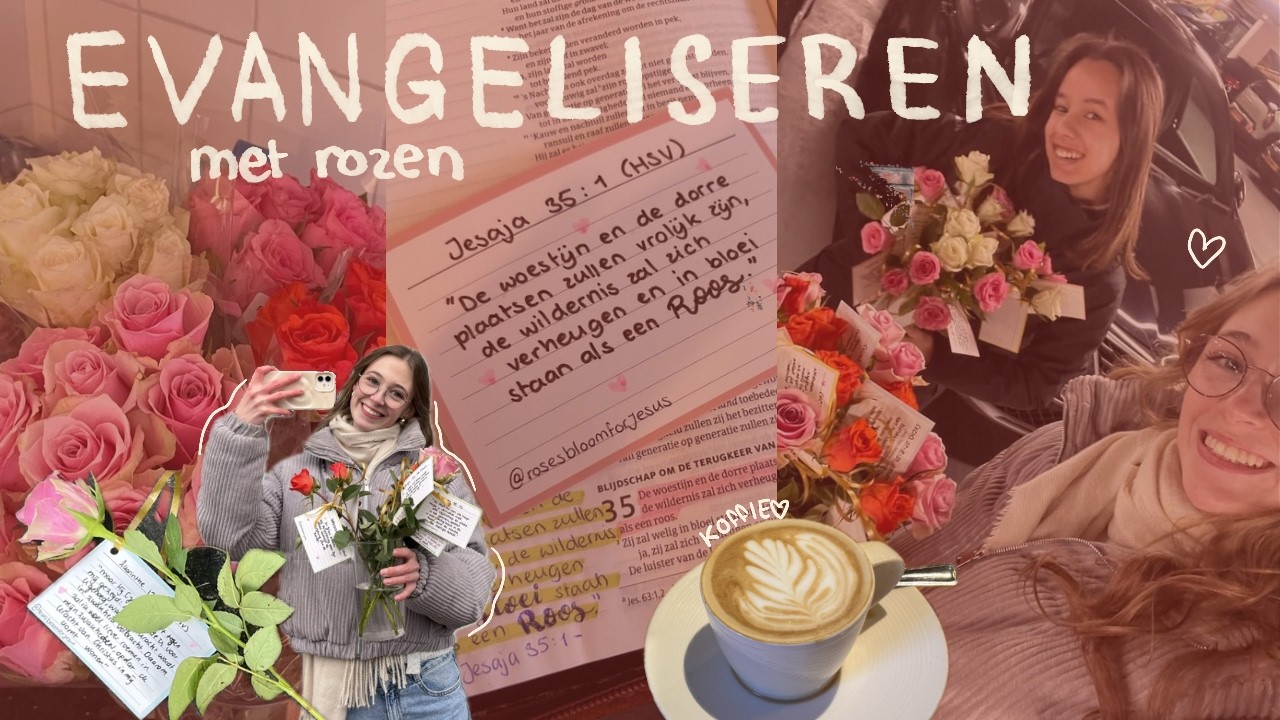 Evangeliseren met rozen!