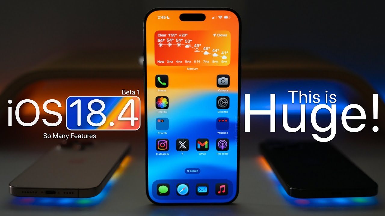 iOS 18.4 Beta 1 - This is Huge! - Features, Battery and Follow Up