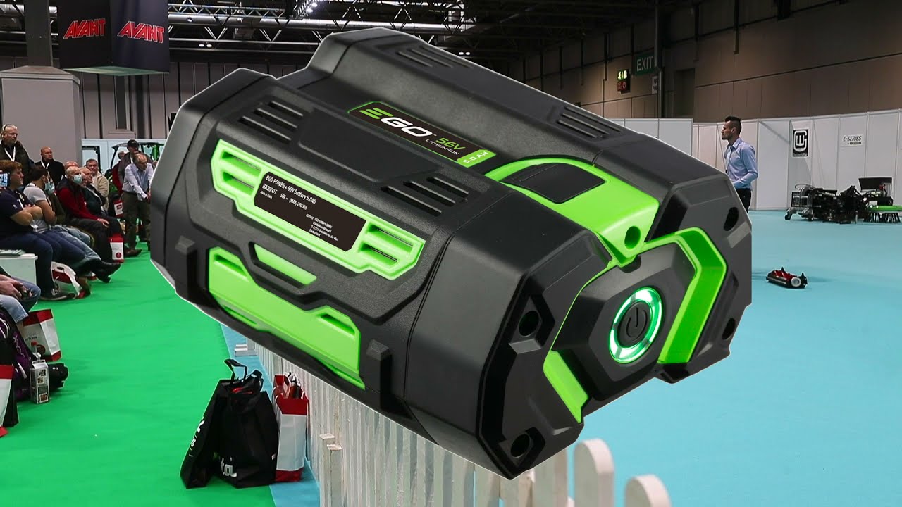 Battery Power and the NEW Allett Stirling Powered by Ego- Eco Village SALTEX 2021-