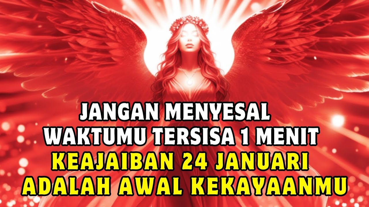 JIWA TERPILIH🔴VIDEO INI HARUS SAMPAI SEBELUM BESOK‼️24 JANUARI  ADALAH AWAL KEKAYAAN & UANGMU💰