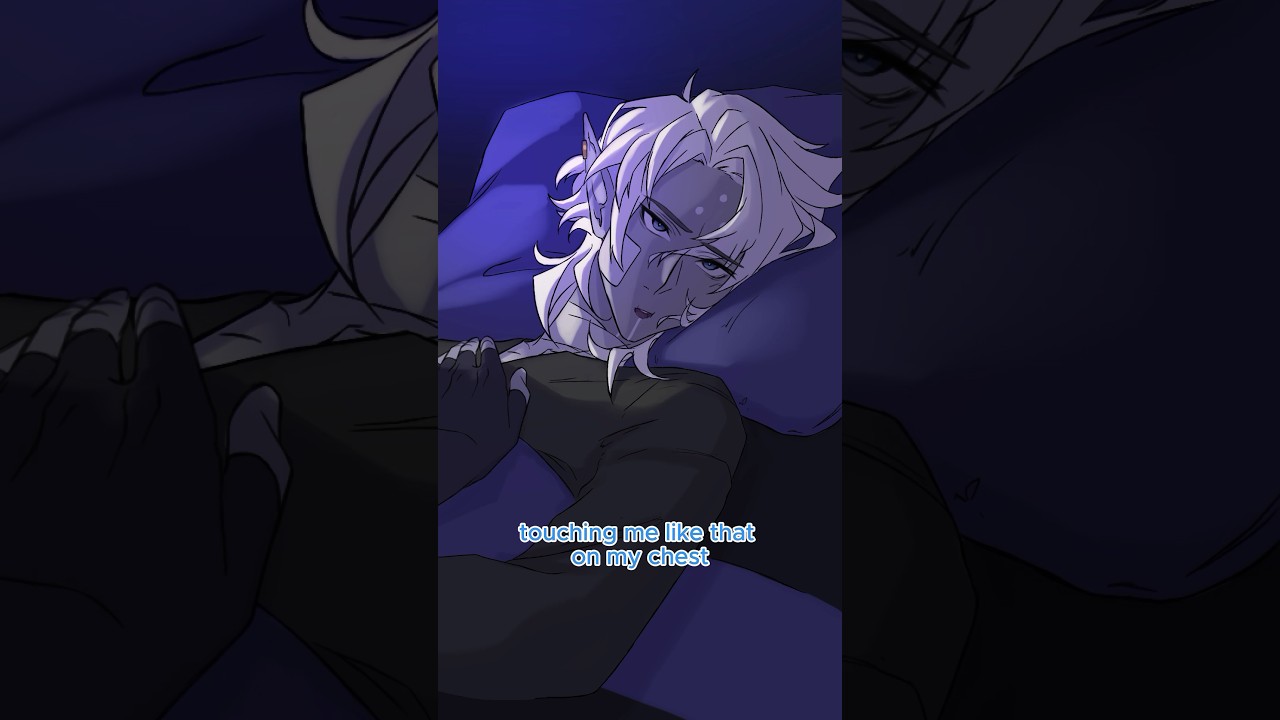 Прикосновение - Мы всего лишь Кровь и Тень #вебтун #аниматик #dnd #oc