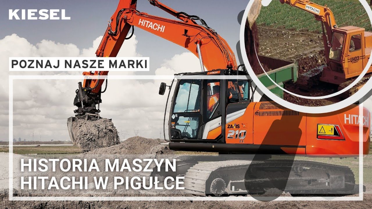 Poznaj nasze marki: HITACHI - japońska myśl techniczna w produkcji maszyn. Tradycja niezawodności.