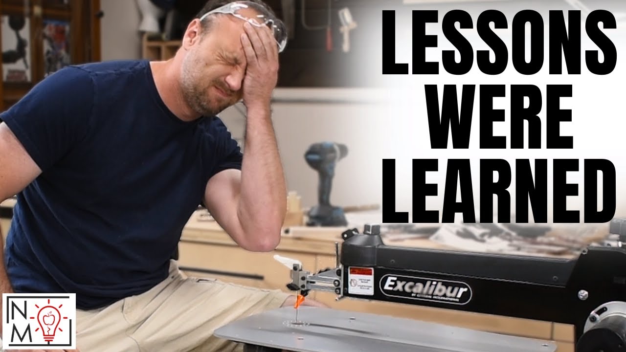 I Scroll Sawed for the First Time YIKES!! | Lessons Learned